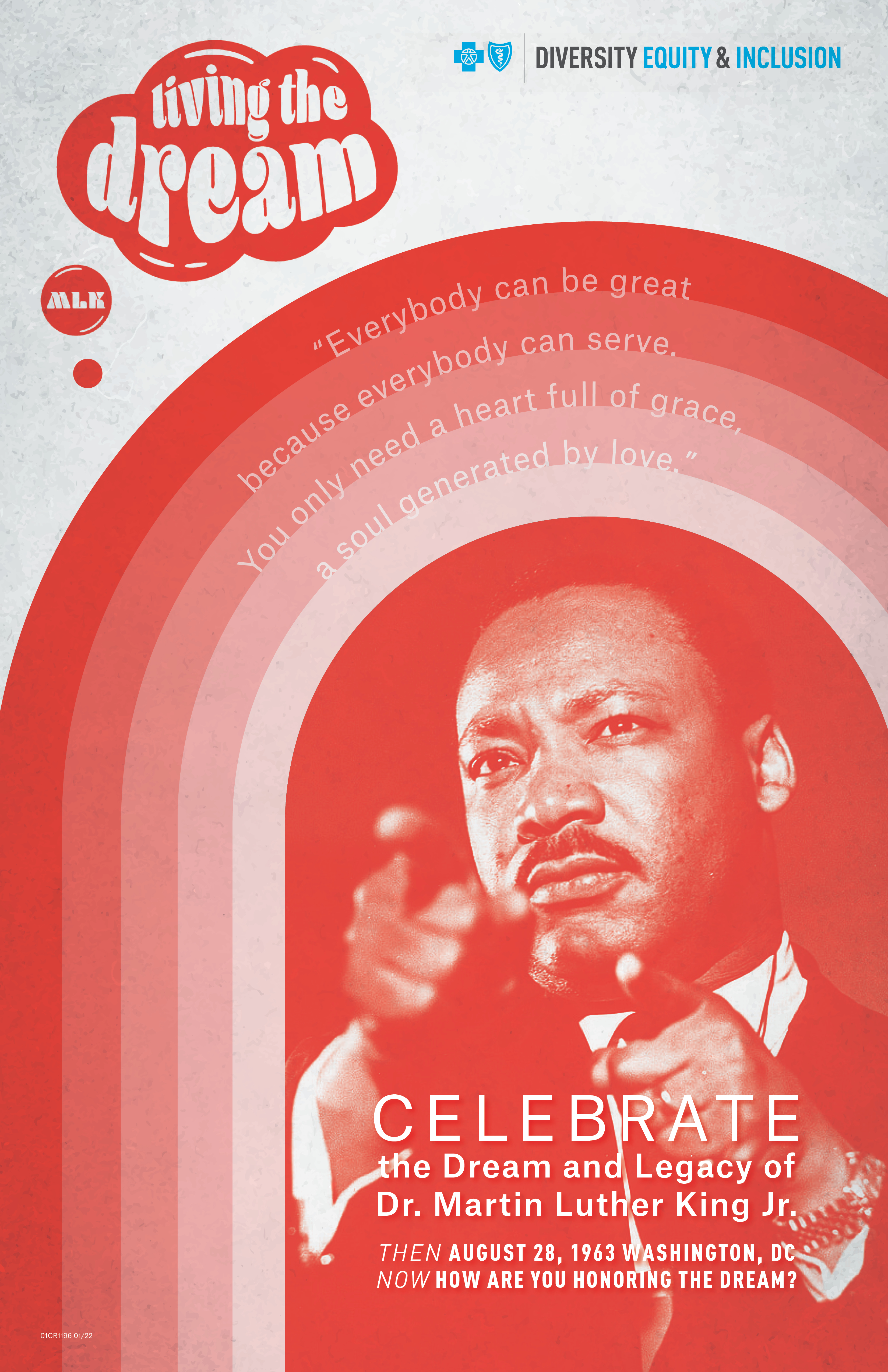 Living the Dream Poster - Red
